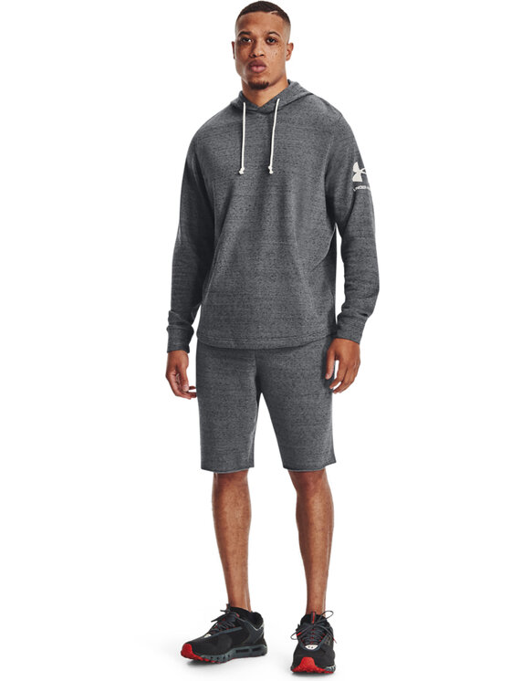 Under Armour Under Armour Športové kraťasy Ua Rival Terry 1361631 Sivá Regular Fit