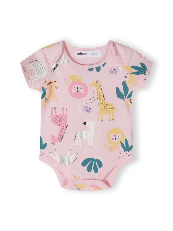 MINOTI MINOTI Body 24babypack39 Zielony Regular Fit