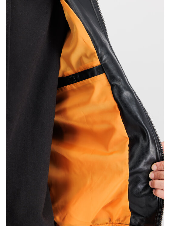 Alpha Industries Alpha Industries Kurtka bomber AI.106108-03-M Czarny Slim Fit