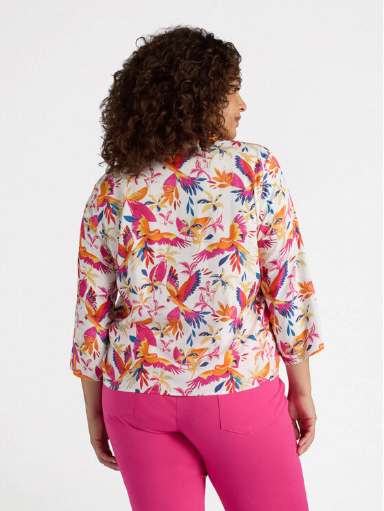 Fiorella Rubino Fiorella Rubino Camicia 5041T001384N0S1 Rosa Boxy Fit