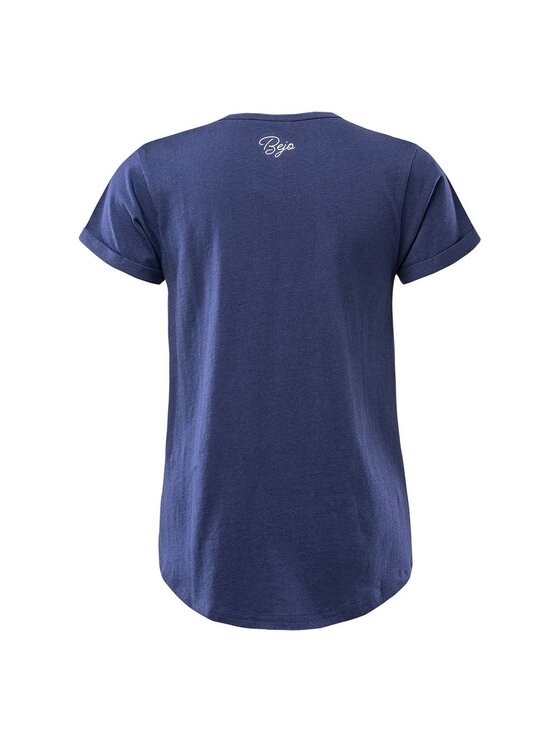 Bejo Bejo T-Shirt Tatiana Granatowy Loose Leg