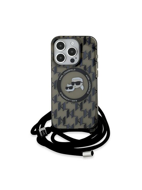 KARL LAGERFELD KARL LAGERFELD Etui na telefon Apple iPhone 15 Pro Max Czarny