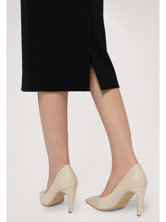 Trussardi Trussardi Gonna midi 1166A000649N033 Nero Slim Fit