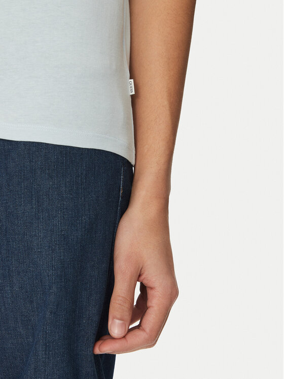 Guess Jeans Guess Jeans T-Shirt M5GI23 K8HM0 Niebieski Slim Fit