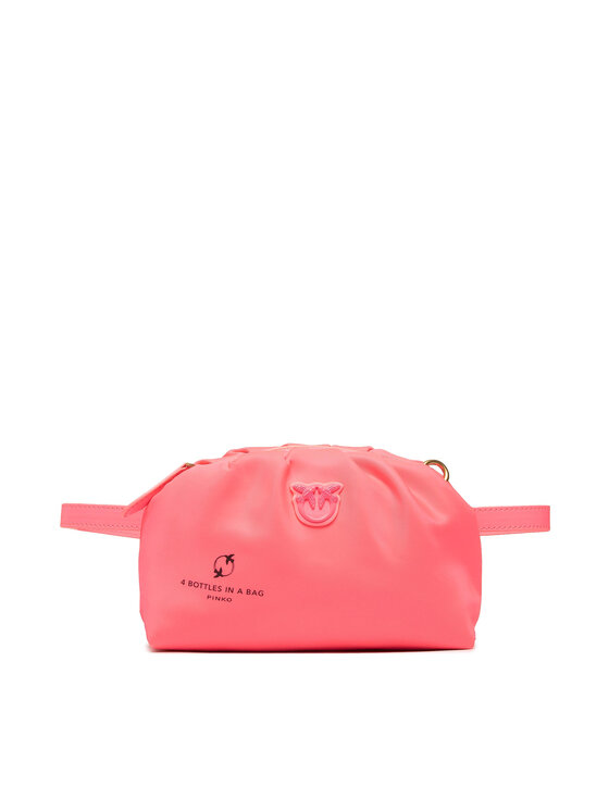 Pinko Saszetka nerka Mini Belt Bag Recycled Nylon Fl. Pe 22 PLTT 1P22MT Y7UX R owy