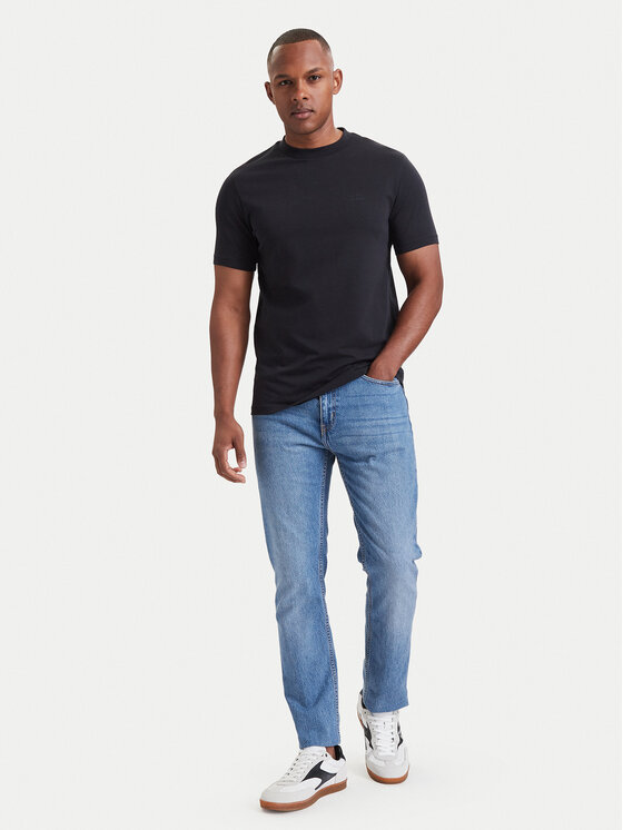 KARL LAGERFELD KARL LAGERFELD T-Shirt 755030 564235 Tmavomodrá Regular Fit