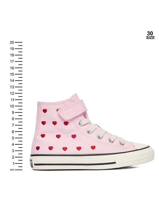 Converse Converse Кеди Chuck Taylor All Star Hearts & Roses Easy-On A19066C Рожевий