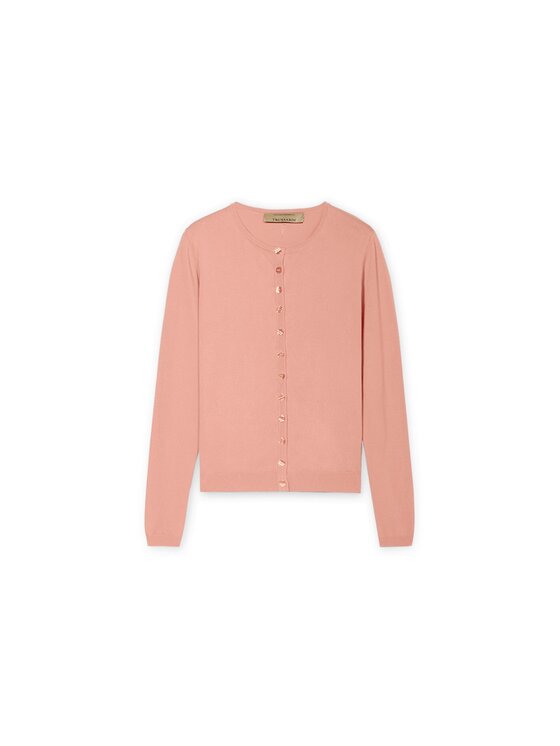 Trussardi Trussardi Sweter M7756001195N019 Różowy Regular Fit