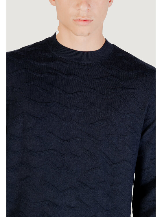 Armani Exchange Armani Exchange Maglione PULLOVER Blu Over Fit