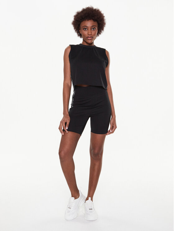 Biker short jeans clearance