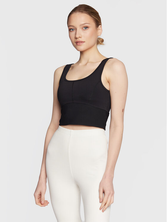 Cotton On Top 6334852 Negru Slim Fit