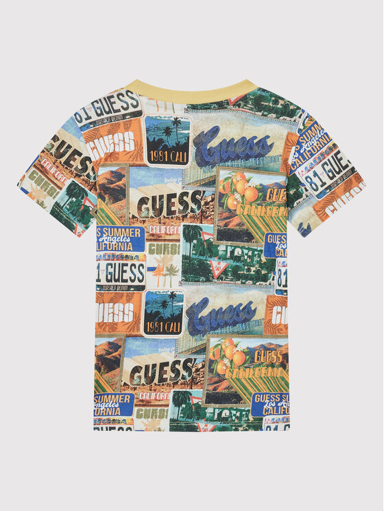 T-shirt L2GI20 K8HM0 Multicolore Regular Fit