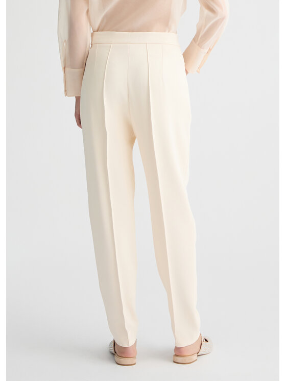 Liu Jo Liu Jo Pantaloni di tessuto CA5076T2527X0659 Bianco Regular Fit