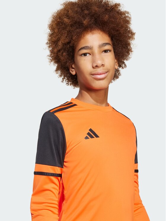 adidas adidas Koszulka techniczna Squadra 25 Goalkeeper Long Sleeve Jersey Pomarańczowy Regular Fit
