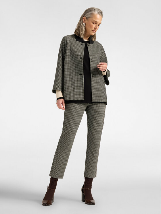 Elena Mirò Elena Mirò Pantaloni di tessuto P814Z000214N001 Nero Slim Fit