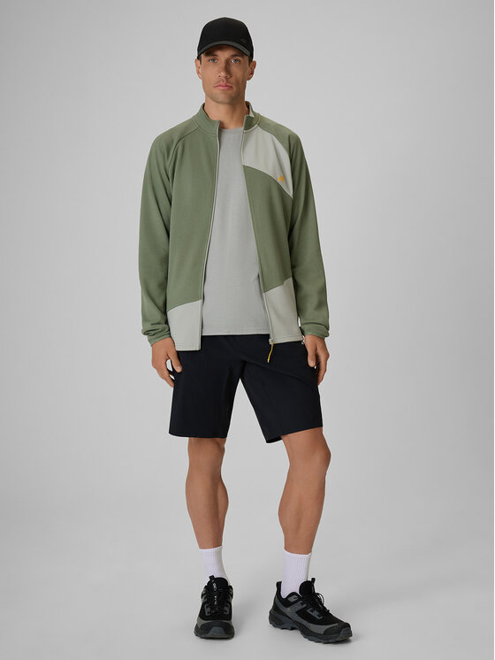 4F 4F Koszulka techniczna TREKKING Szary Regular Fit
