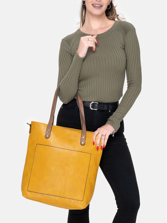 Herling Herling Borsa Poussin Giallo