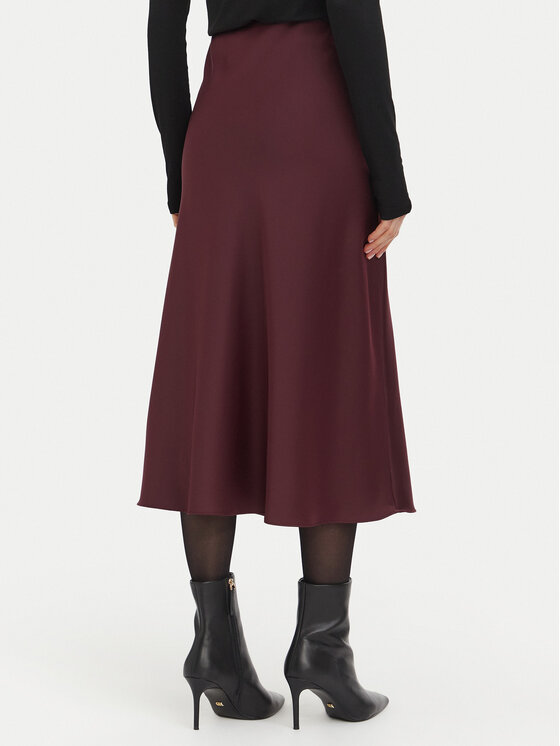 Guess Guess Midi krilo W6BD25 W4250 Bordo rdeča Regular Fit