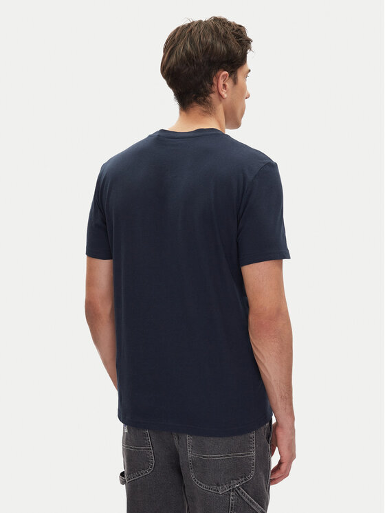 Mustang Mustang T-Shirt Austin 1016280 Σκούρο μπλε Regular Fit