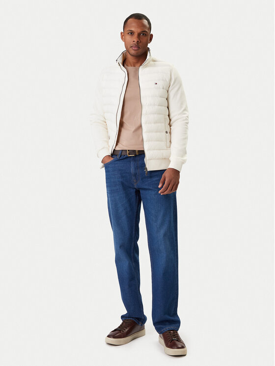 Tommy Hilfiger Tommy Hilfiger Преходно яке Mix Media Ess MW0MW41329 Бежов Regular Fit