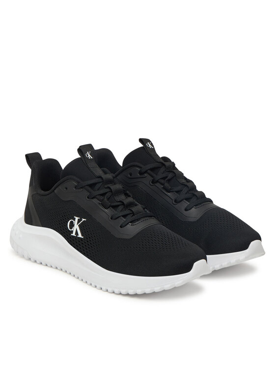 Calvin Klein Jeans Calvin Klein Jeans Sneakersy Eva Runner Drawstring Mix Mg YW0YW01992 Černá