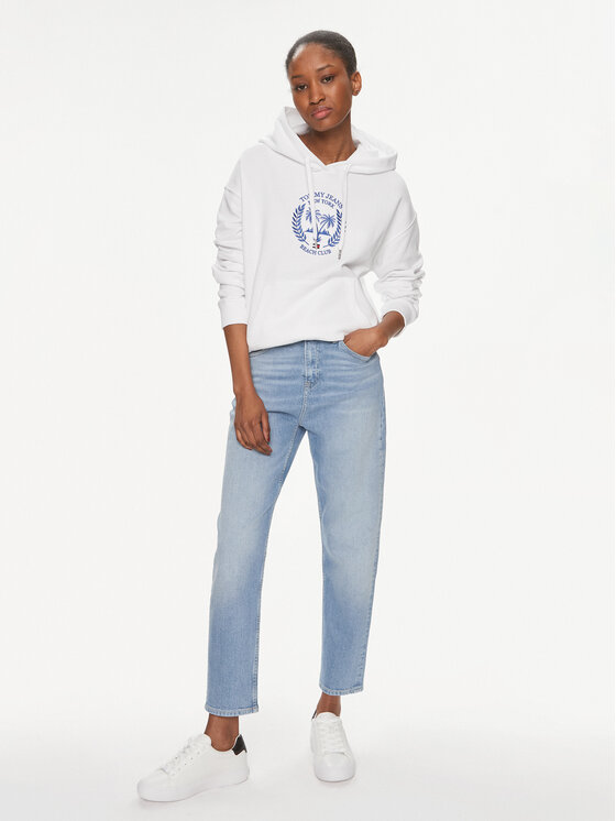 Tommy Jeans Tommy Jeans Jeansy Izzie DW0DW17603 Modrá Straight Fit