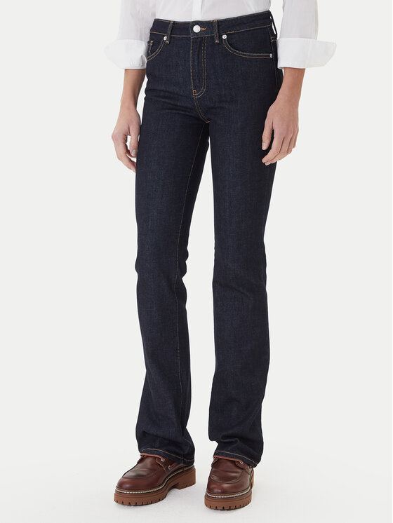 Tommy Hilfiger Tommy Hilfiger Blugi WW0WW46807 Bleumarin Bootcut Fit