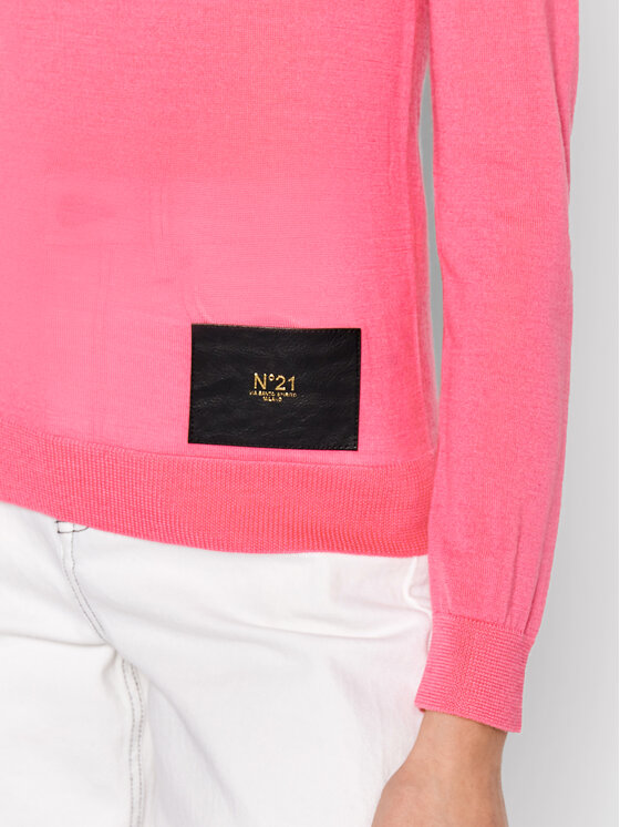 N°21 N°21 Sweater 22I N2M0 A034 9000 Rózsaszín Regular Fit