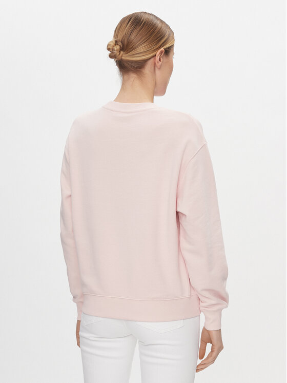 Tommy Hilfiger Tommy Hilfiger Sweatshirt Flag Script WW0WW41758 Rosa Regular Fit