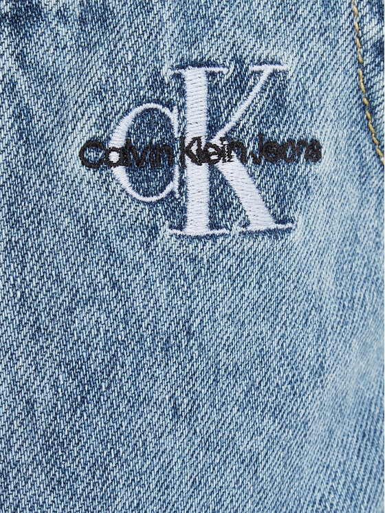 Calvin Klein Jeans Calvin Klein Jeans Sukienka jeansowa IG0IG02397 D Niebieski Regular Fit