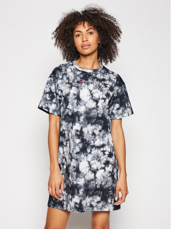 Champion Champion Igapäevane kleit Tie Dye Digital Print 113942 Must Custom Fit