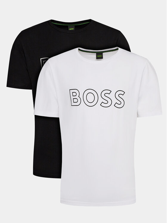 Boss Set 2 tricouri 50497894 Colorat Regular Fit