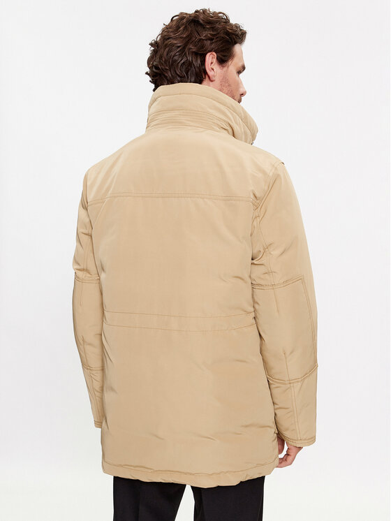 BOSS Boss Kurtka puchowa Dadico 50499371 Beżowy Regular Fit