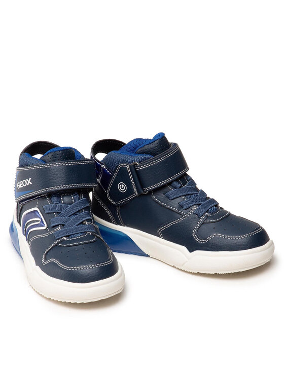 Geox JR Gregg B Low Top Sneakers, Blue Blue C4226, 10 UK Child:  : Fashion
