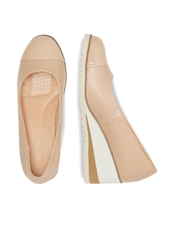 Clara Barson Clara Barson Halbschuhe WYL3396-2 Beige