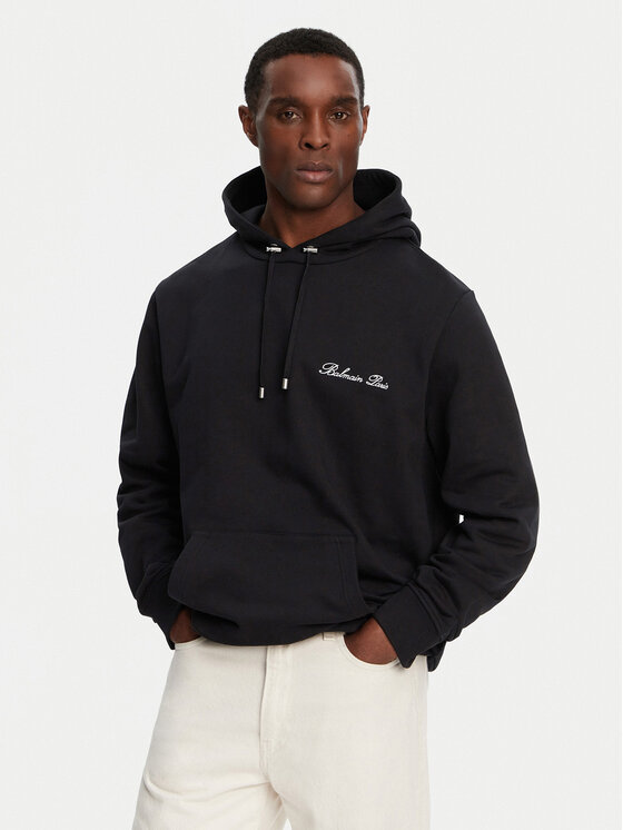 Balmain Balmain Μπλούζα DH1JT047BC78 Μαύρο Regular Fit