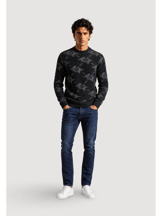 Armani Exchange Armani Exchange Sweter XM002992 AF16916 Czarny Modern Fit