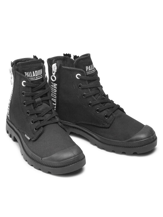Palladium Palladium Trapery Pampa 2 Black Zip Cvs 97084-008-M Czarny