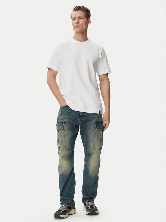 G-Star Raw G-Star Raw Тишърт Gs-01 D29113-D709 Бял Regular Fit