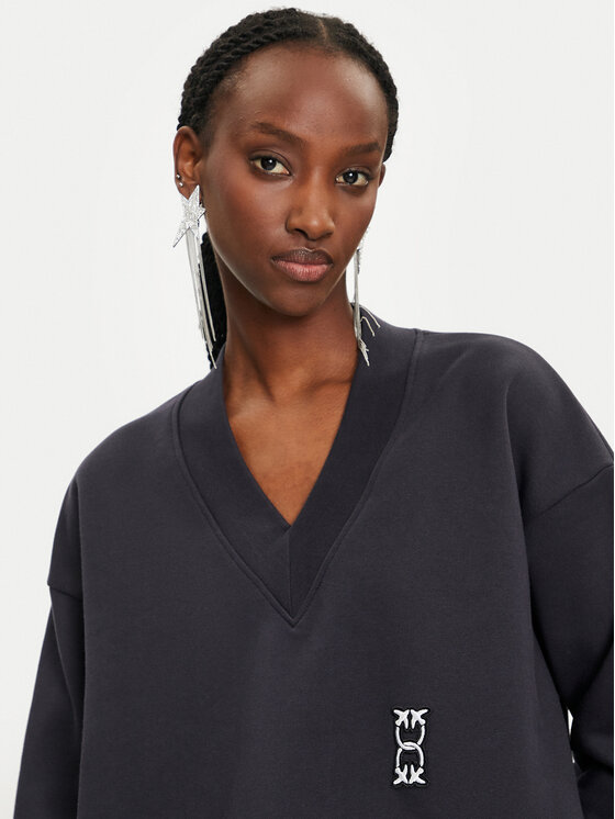 PINKO Pinko Sweatshirt Felpa 103724 A23C Dunkelblau Regular Fit