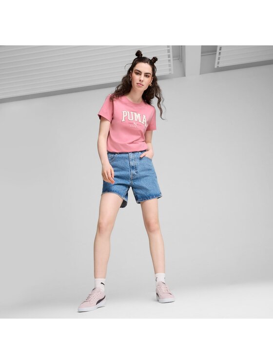 Puma Puma T-Shirt 681537 Różowy Regular Fit
