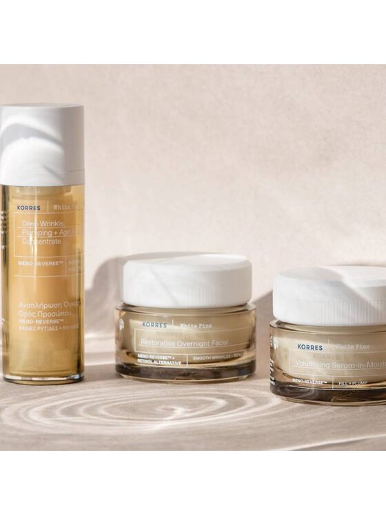 Korres Korres White Pine Restorative Overnight Facial Cream Rehenerujący Krem do twarzy