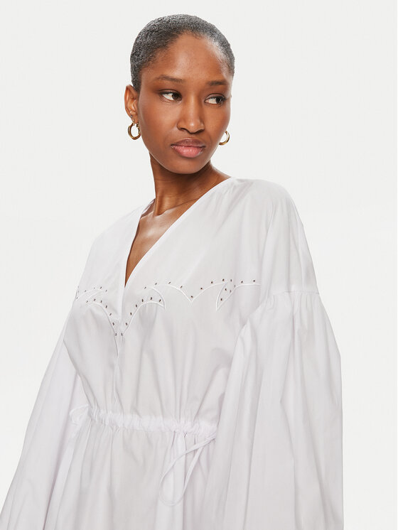 PINKO Pinko Hétköznapi ruha Ace Ventura Abito 103723 A1XO Fehér Regular Fit