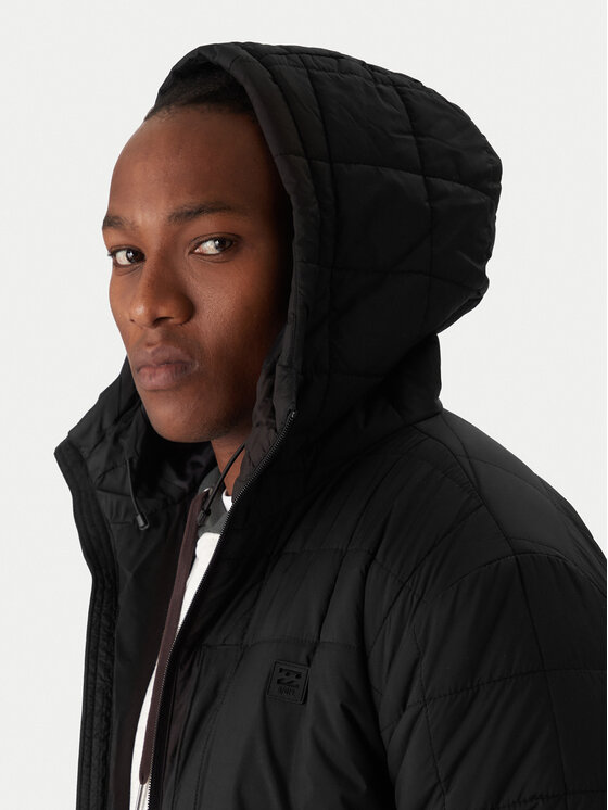 Billabong Billabong Demisezoninė striukė Journey Puffer ABYJK00162 Juoda Regular Fit