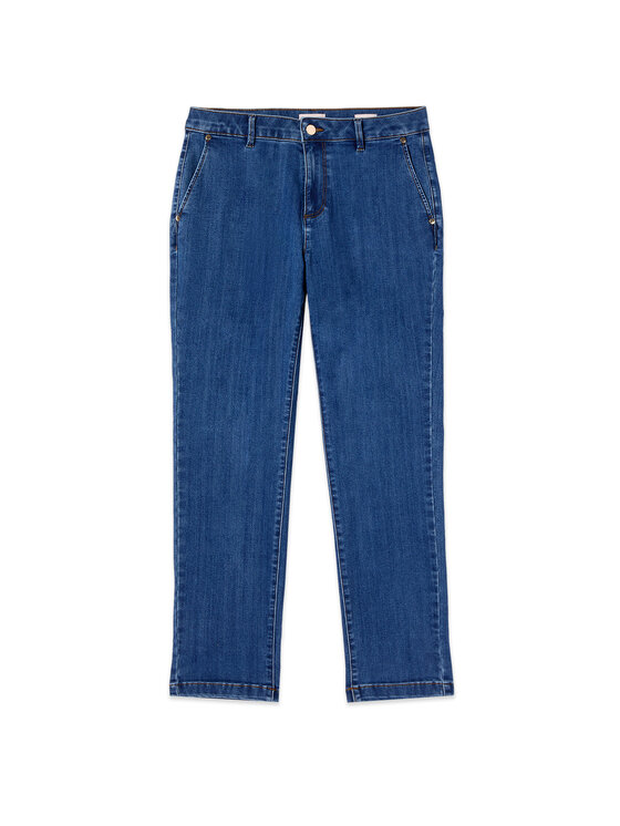 Oltre Oltre Jeansy P576R209290N024 Niebieski Regular Fit