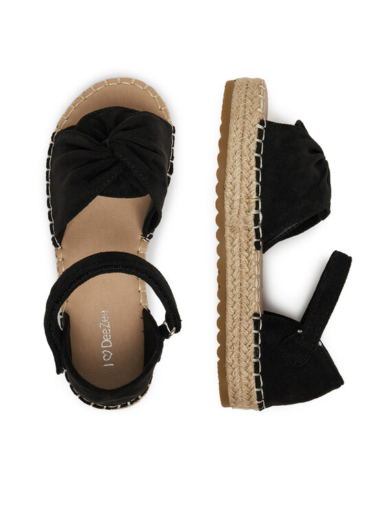 DeeZee DeeZee Espadrilky CSS20378-04A Černá