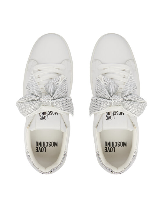 LOVE MOSCHINO LOVE MOSCHINO Sneakersy JA15204G1OIA610B Biały