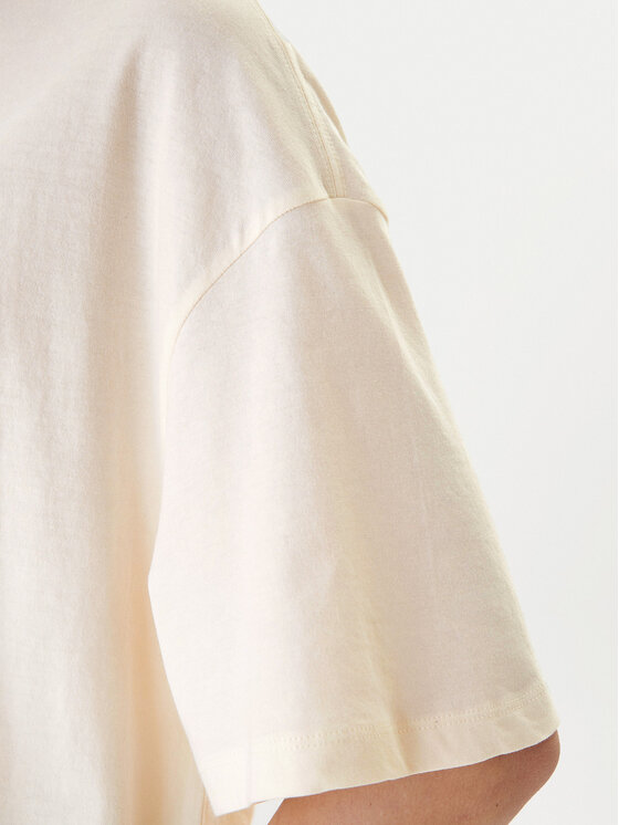 Roxy Roxy T-Shirt Hangloose Poster ERJZT06090 Hellbeige Loose Fit