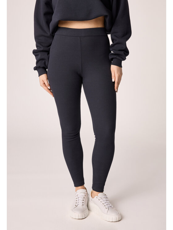 LAURELLA LAURELLA Teplákové nohavice 3TU016 Tmavomodrá Regular Fit