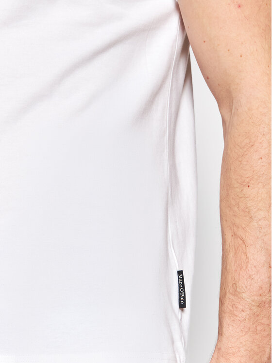 Marc O'Polo Marc O'Polo Marškinėliai B21 2016 51556 Balta Regular FIt